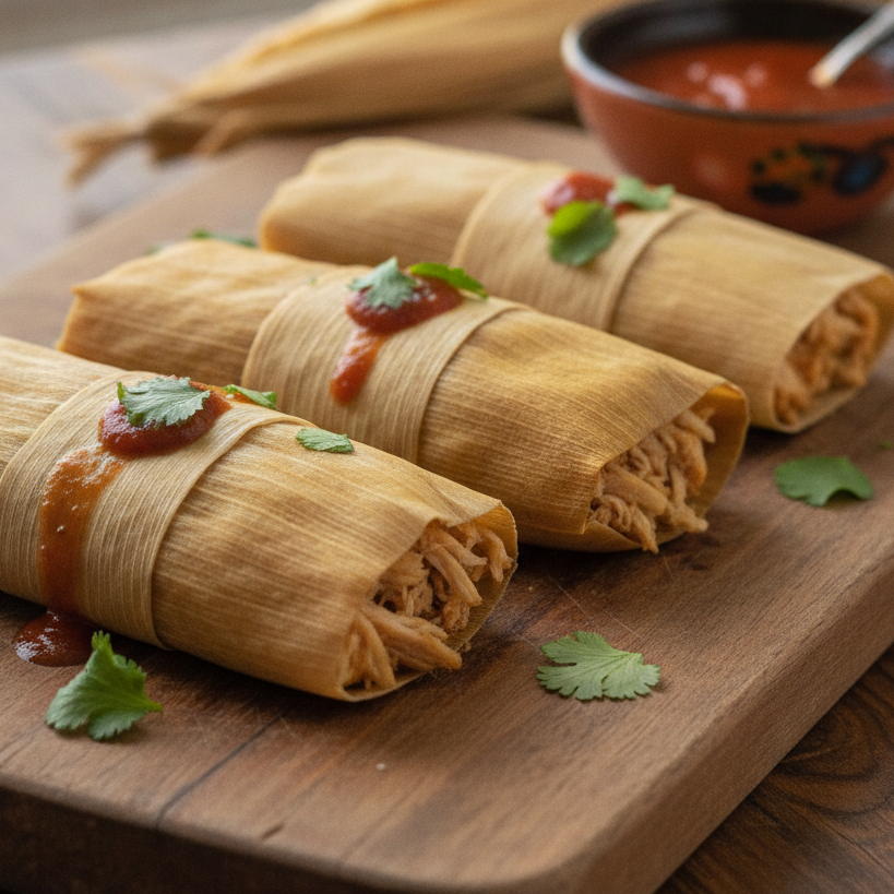 Chicken Tamales